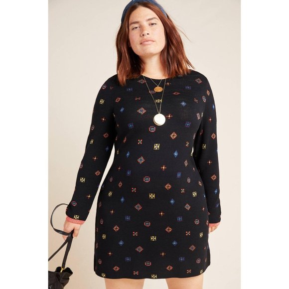 Anthropologie Aldomartins Toni Sweater Mini Dress - Picture 1 of 12